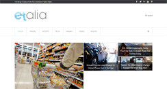 Desktop Screenshot of etalia.net